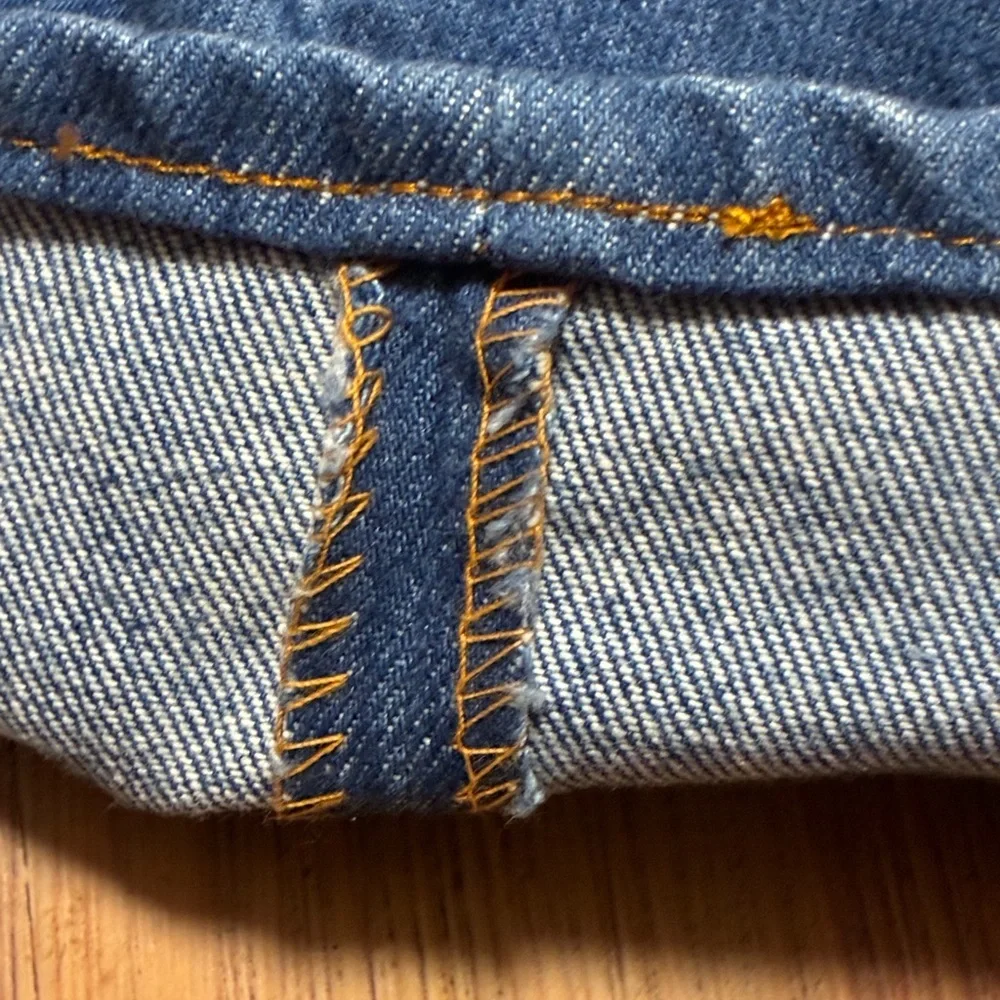 Vintage Levi’s 717-0613 Jeans 30x29 Made in USA Straight Leg Classic Denim 70’s - Picture 4 of 15